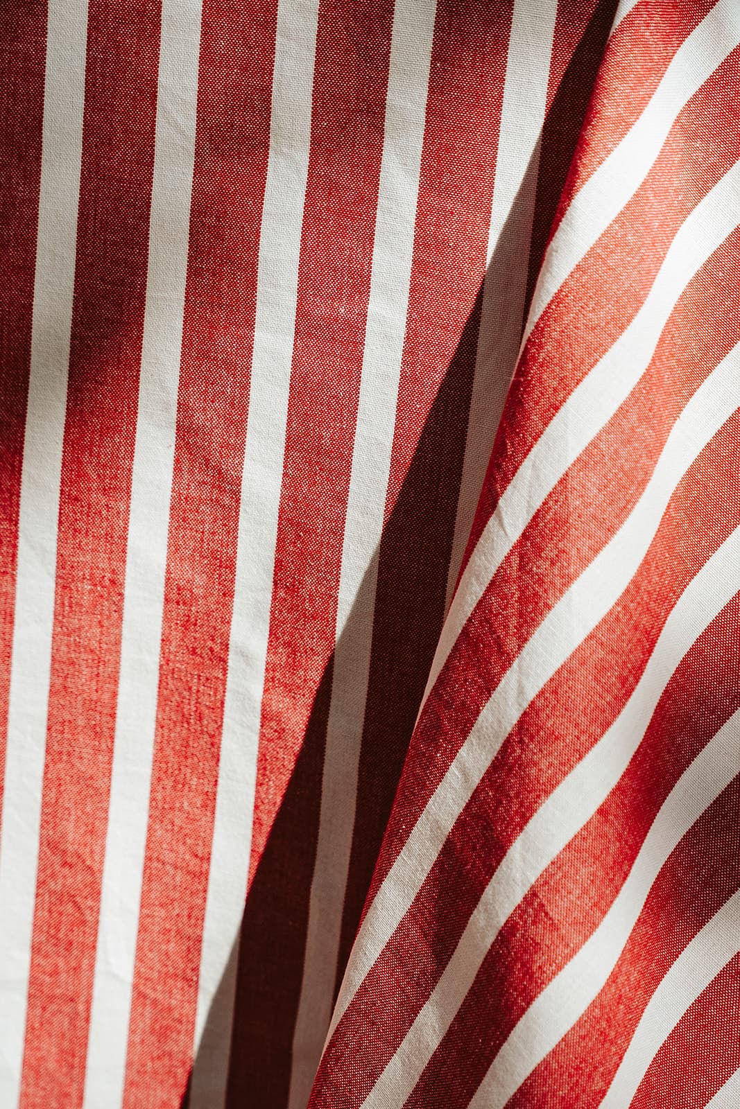 Détail textile à rayures